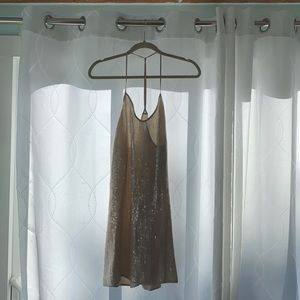 Chan Luu Sequin Mini Dress
